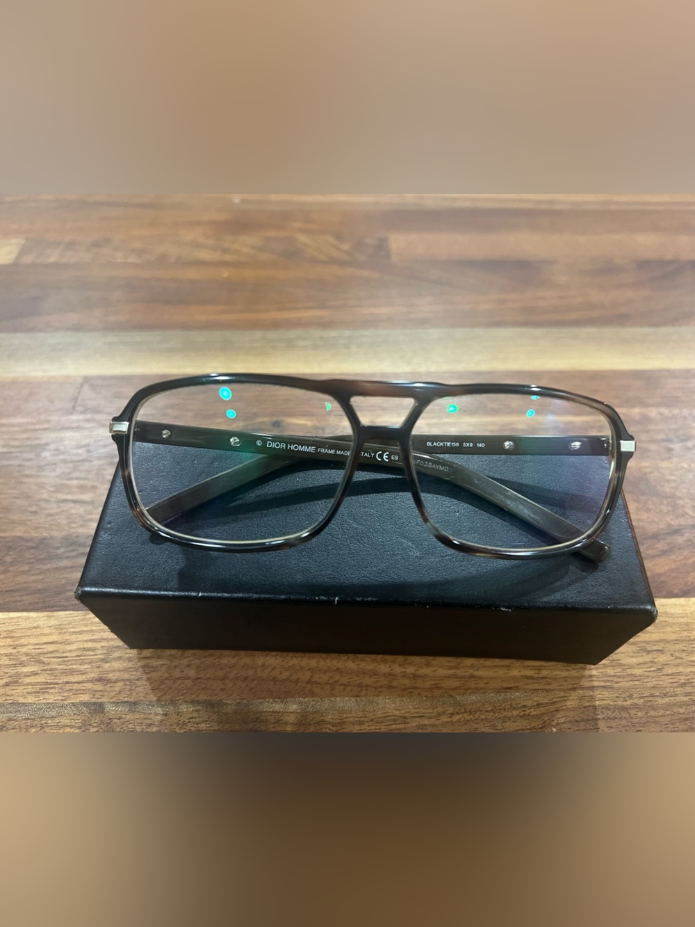Dior Olive Green Men's RX glasses